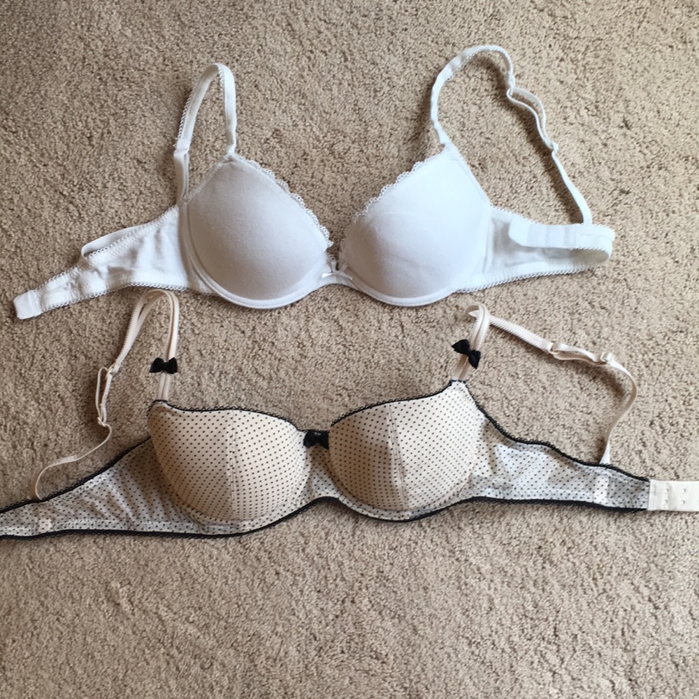 Two H&M padded bras